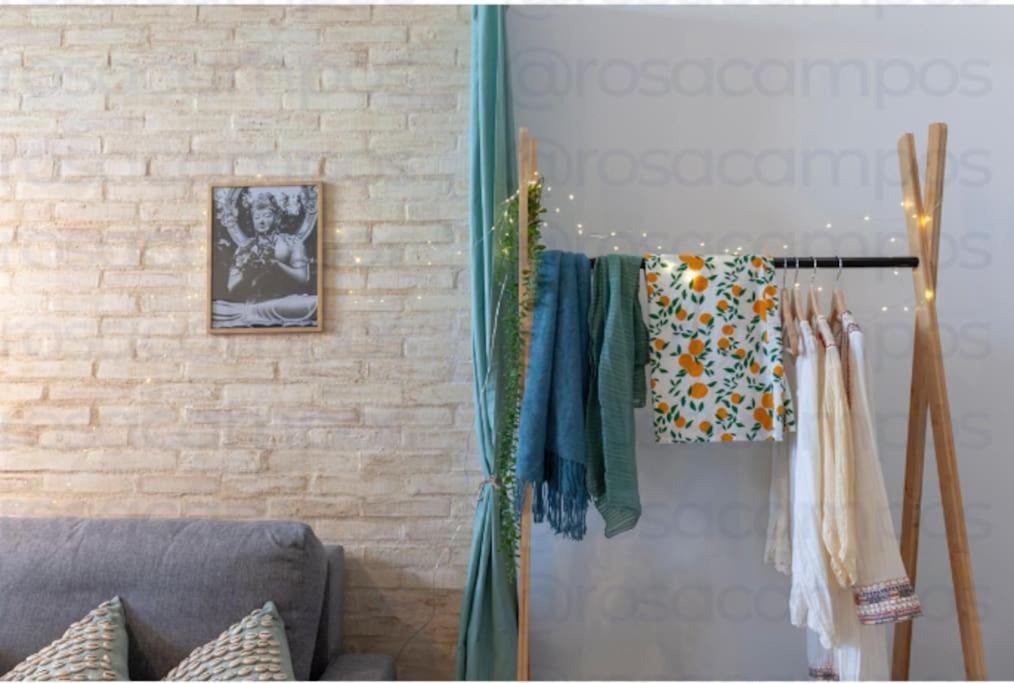 Al5 Seaside Bliss-Stylish Loft Steps From Malvarrosa 瓦伦西亚 外观 照片